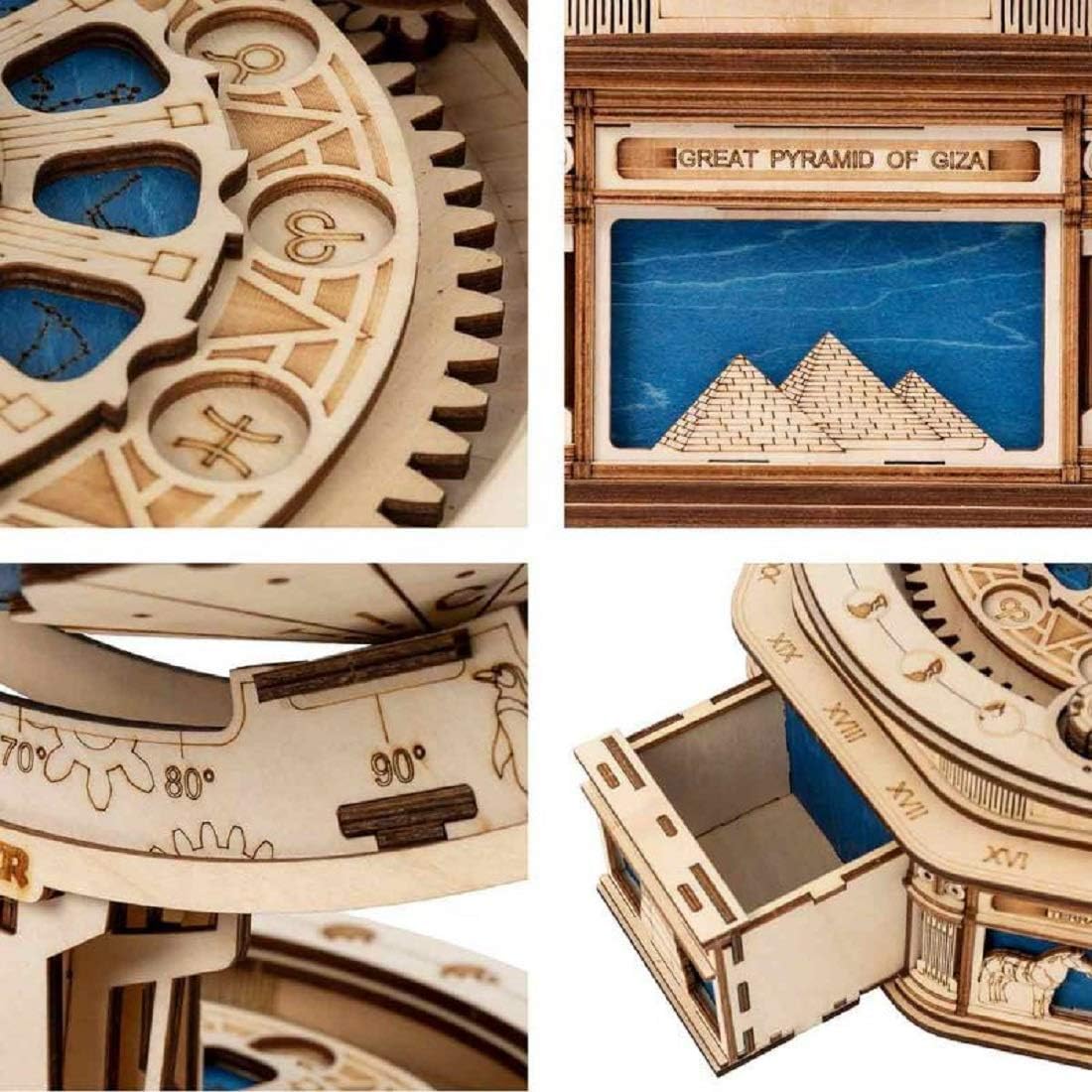 ROKR The Globe Model 3D Wooden Puzzle ST002