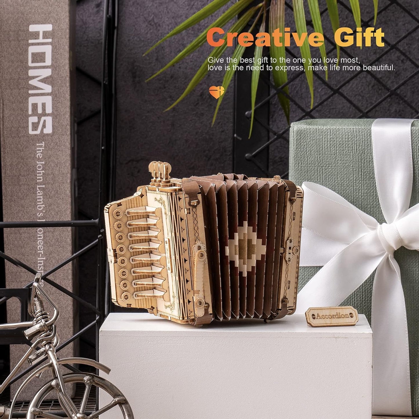 Rolife ACCORDION 3D Wooden Puzzle TG410