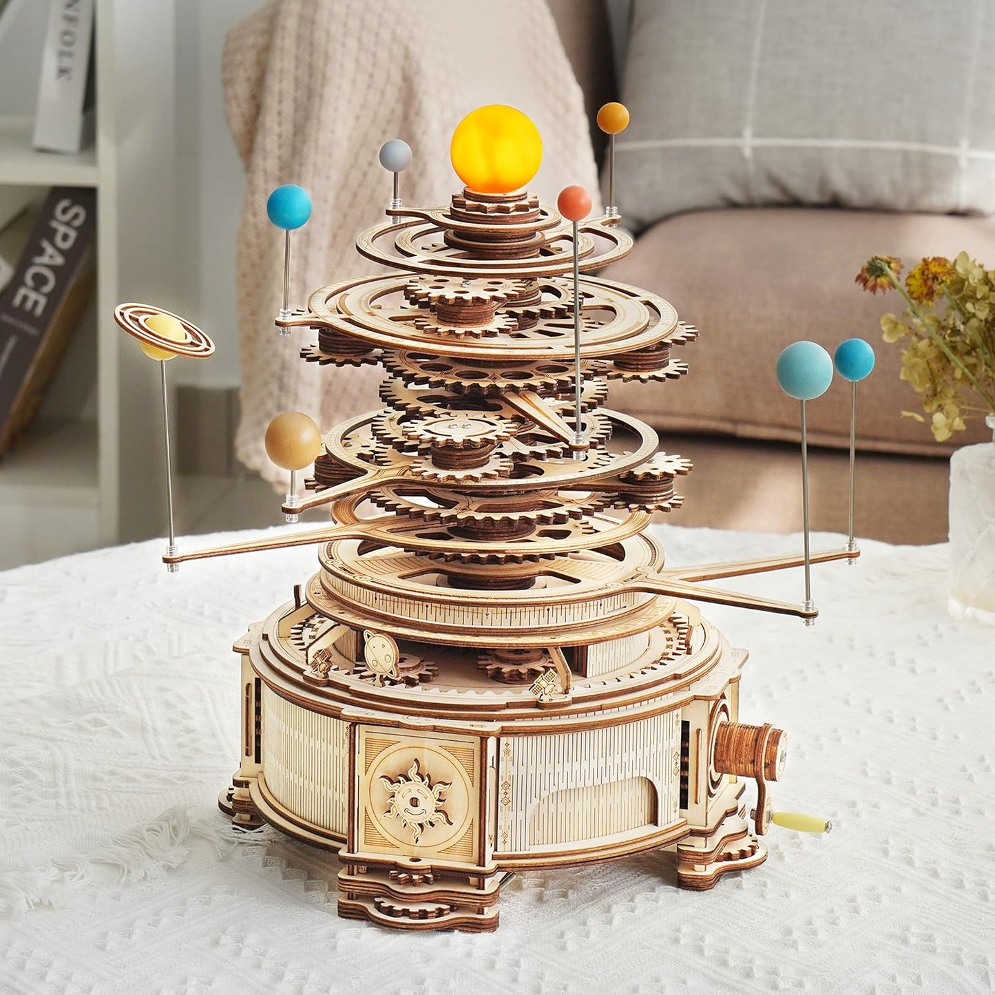 ROKR Mechanical Orrery ST001 3D Wooden Puzzle