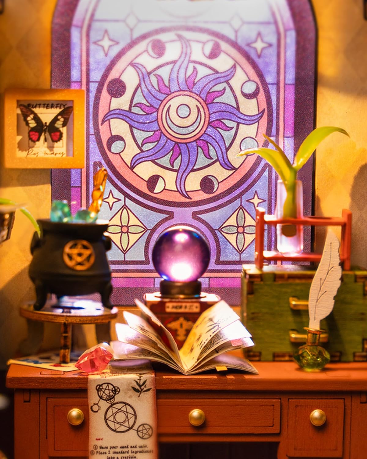 Rolife The Magic Study DIY Miniature House DG166