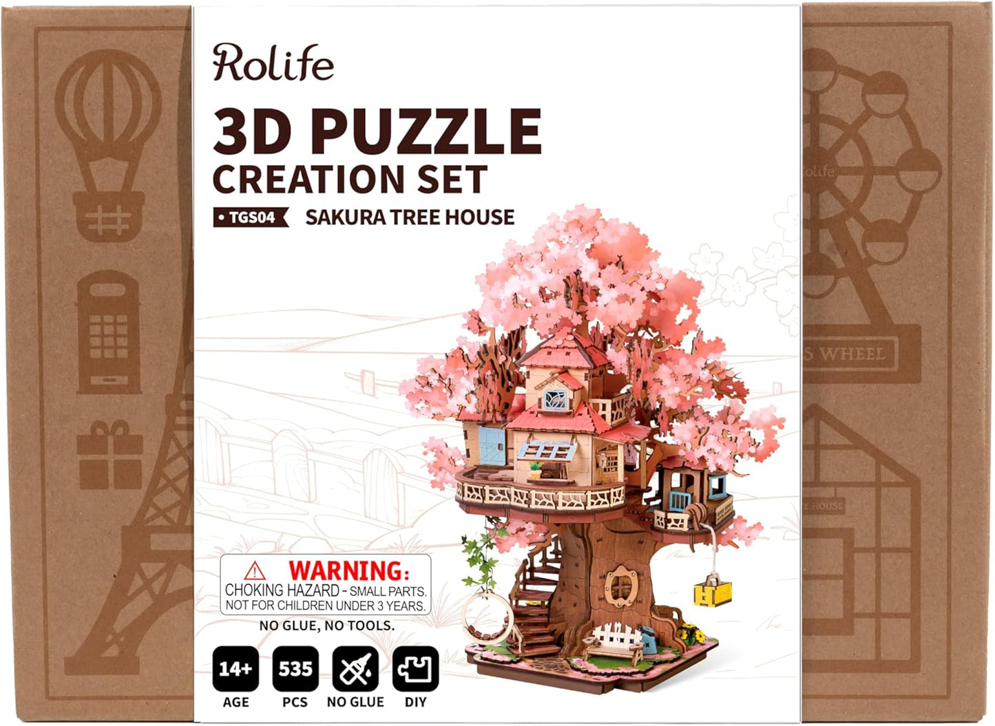 Rolife Fairytale Tree House DIY Miniature House DG179