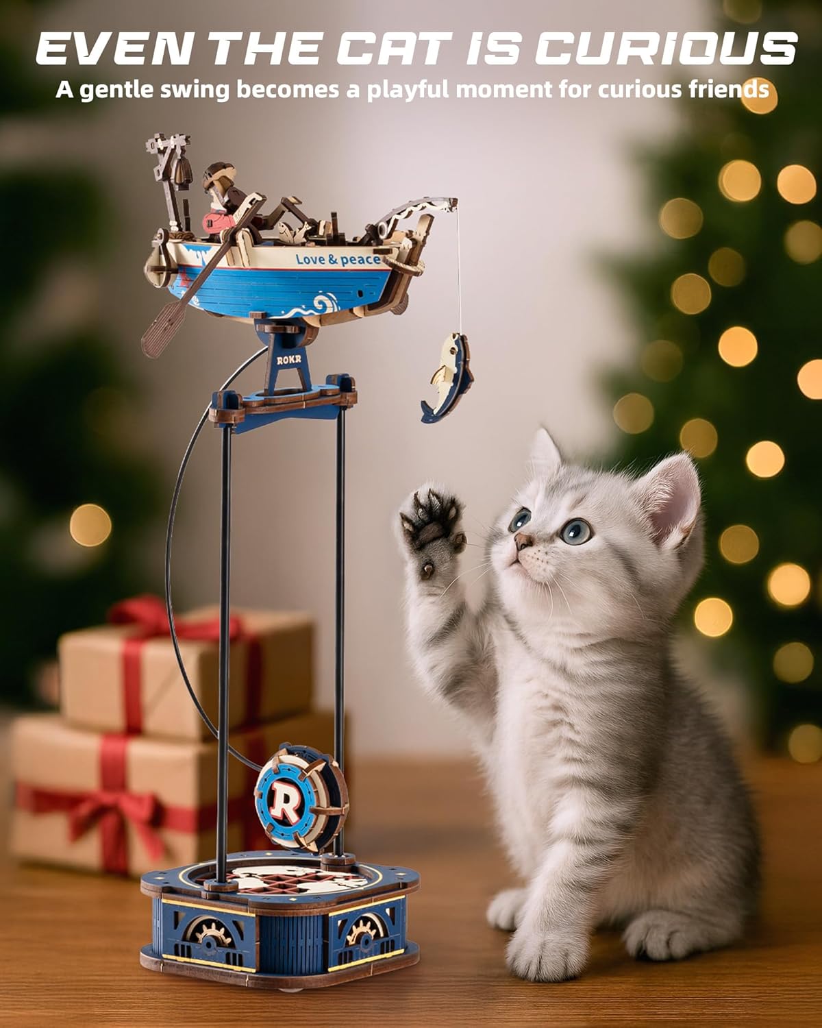 ROKR Ocean Fisher Pendulum Balance Toy 3D Puzzle MCD02
