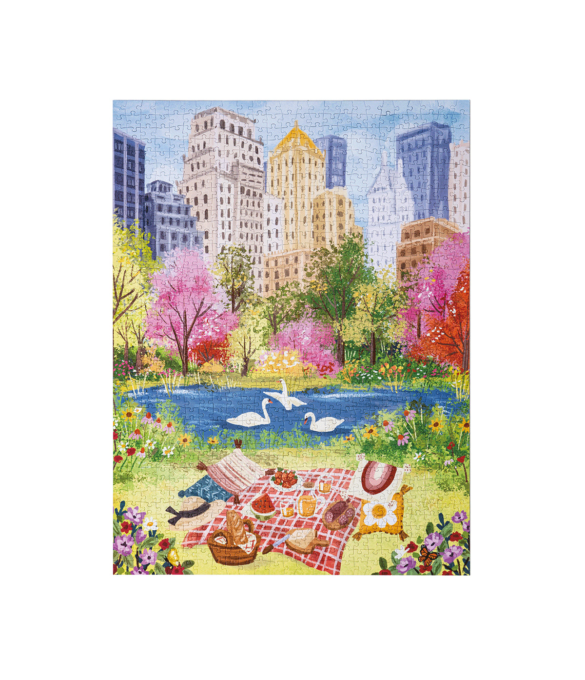 Rolife Springtime Park Wooden Jigsaw Puzzle PT009