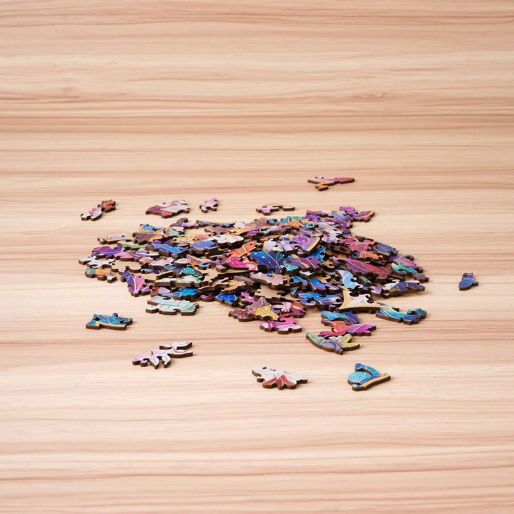 Rowood Mystic Mandala Flower Wooden Jigsaw Puzzle TA001