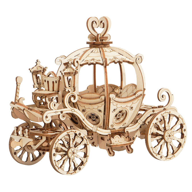 Rolife Pumpkin Carriage 3D Wooden Puzzle TG302