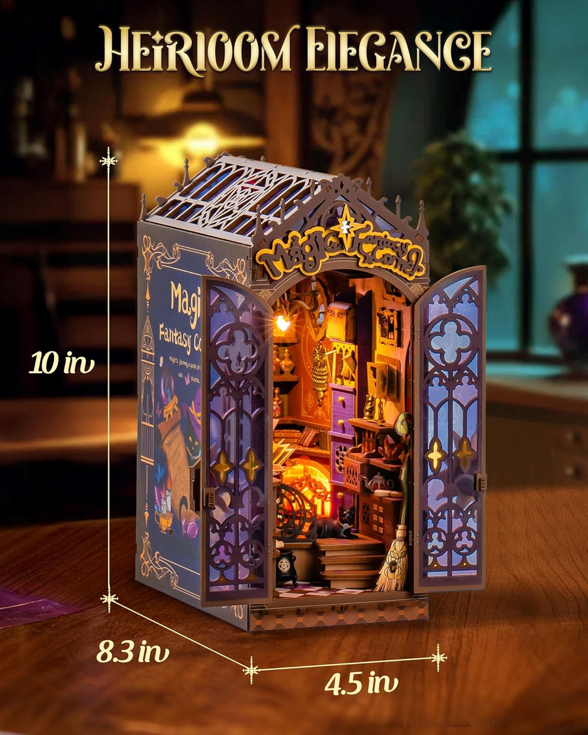Rolife Magic Fantasy Corner Book Nook TGB14