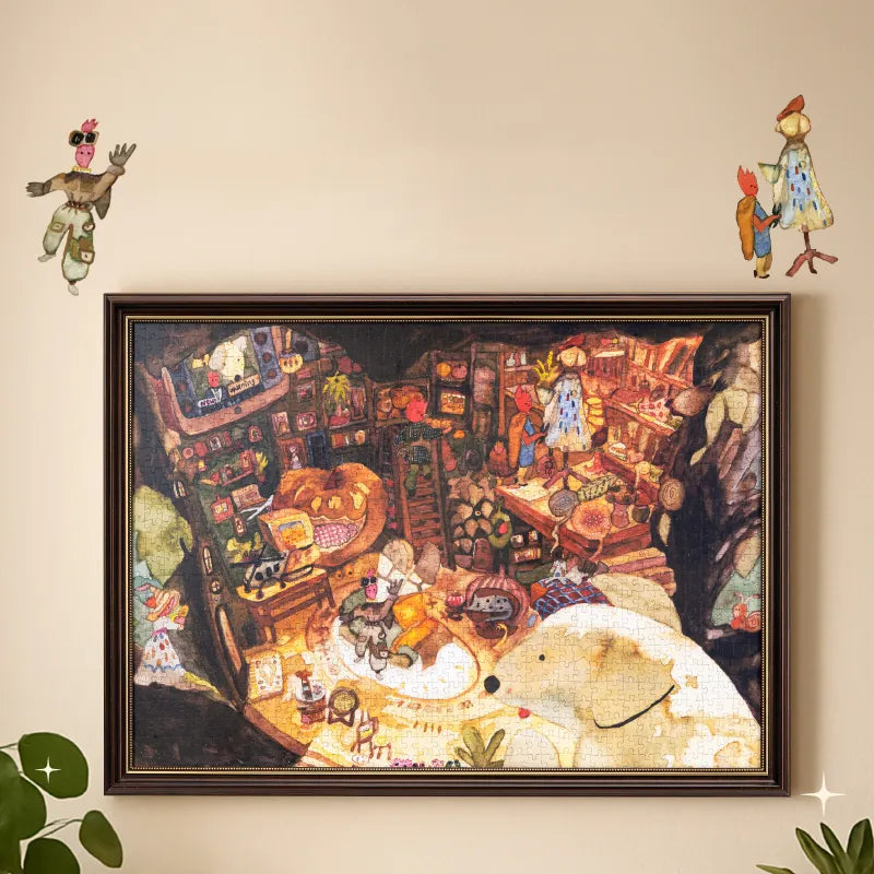 Rowood Tree House Tale 1000 Piece Jigsaw Puzzle PT010