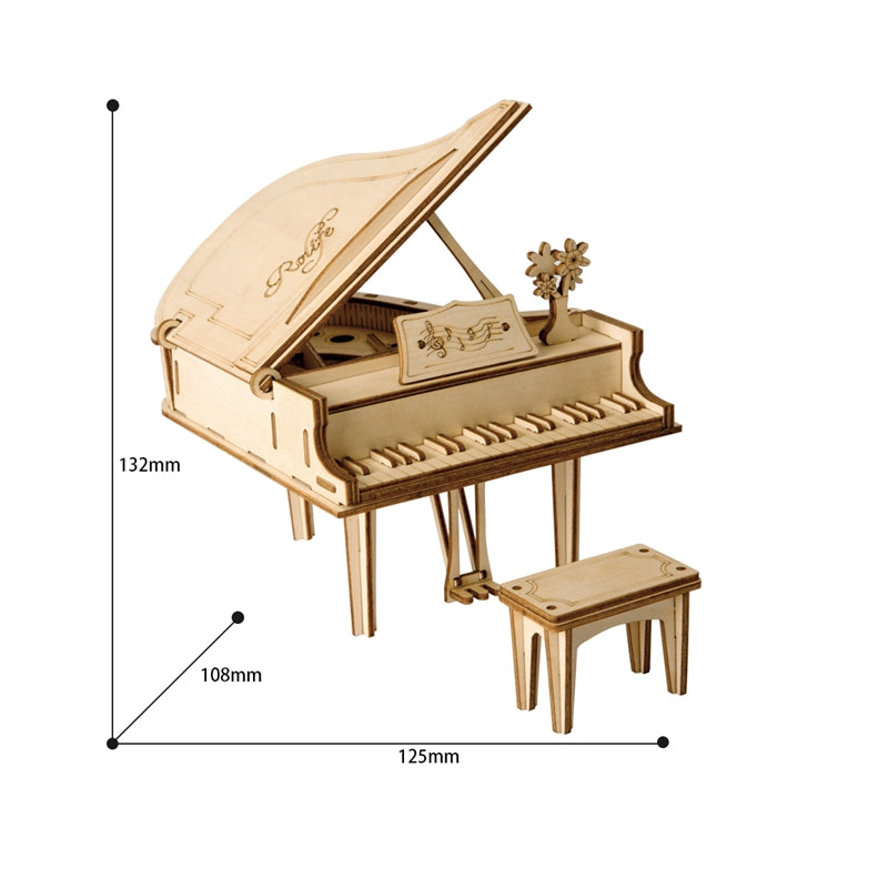 Rolife Grand Piano 3D Wooden Puzzle TG402