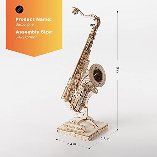 Rolife Saxophone 3D Wooden Puzzle TG309