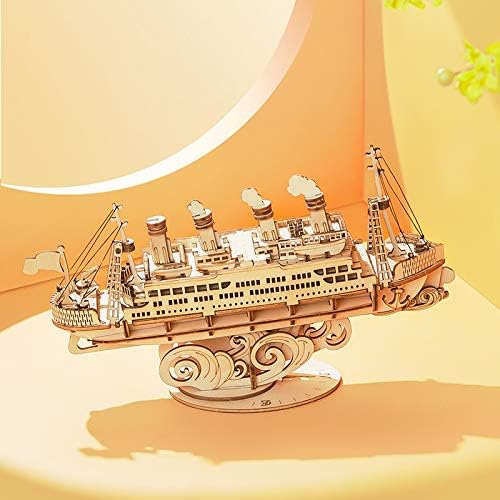 Rolife Cruise Ship Model 3D Wooden Puzzle TG306