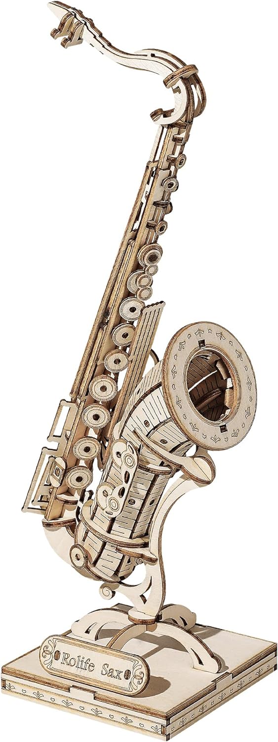 Rolife Saxophone 3D Wooden Puzzle TG309
