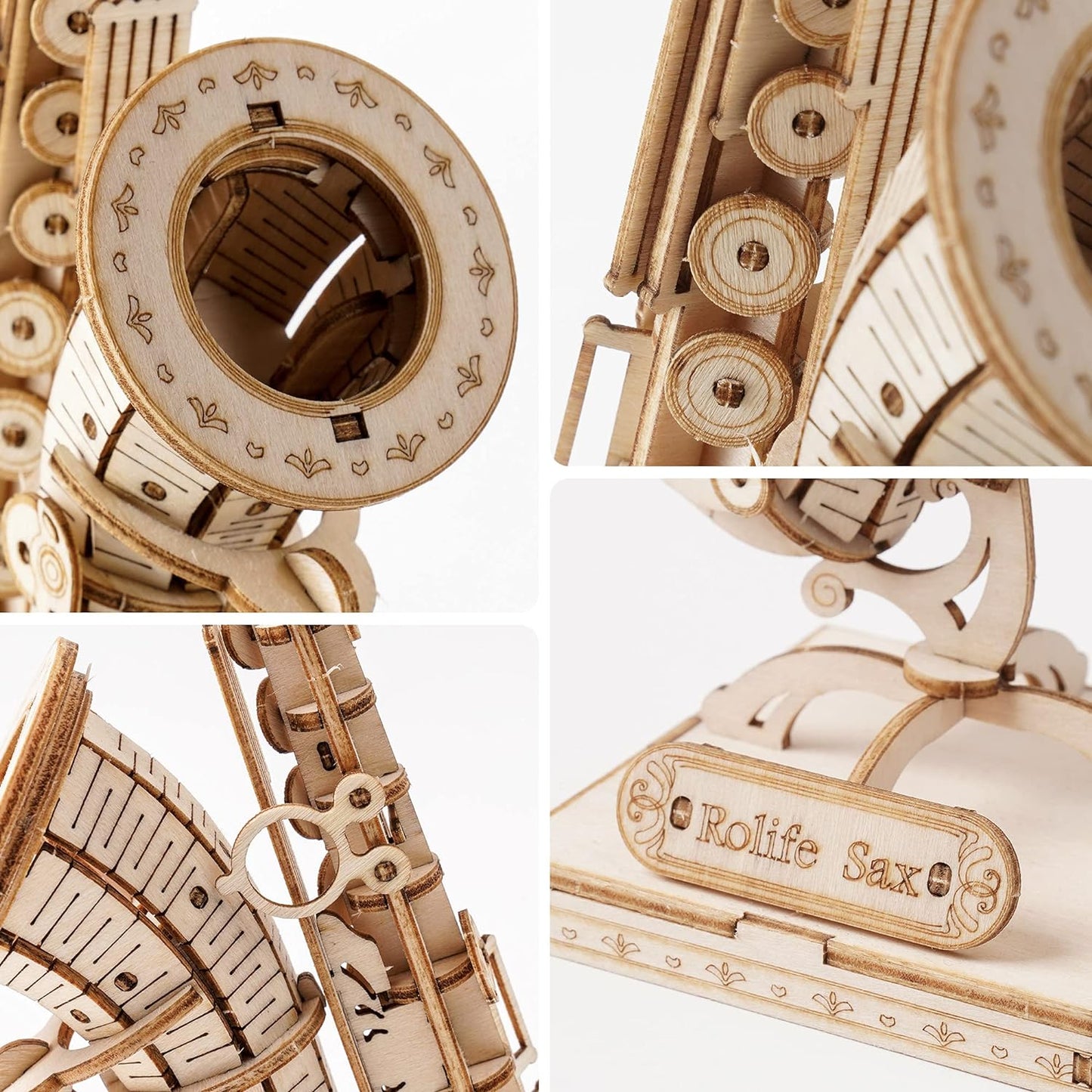 Rolife Saxophone 3D Wooden Puzzle TG309