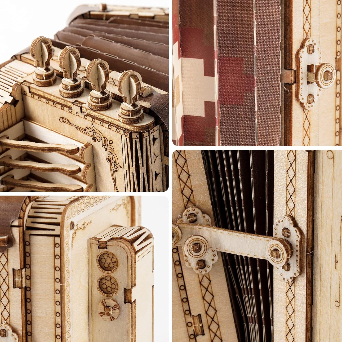 Rolife ACCORDION 3D Wooden Puzzle TG410