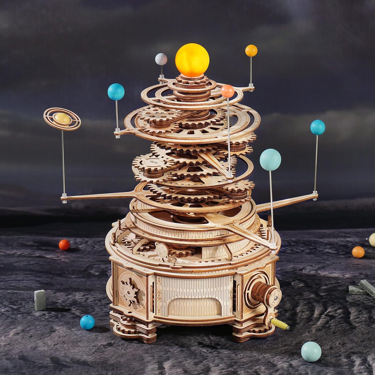 ROKR Mechanical Orrery ST001 3D Wooden Puzzle