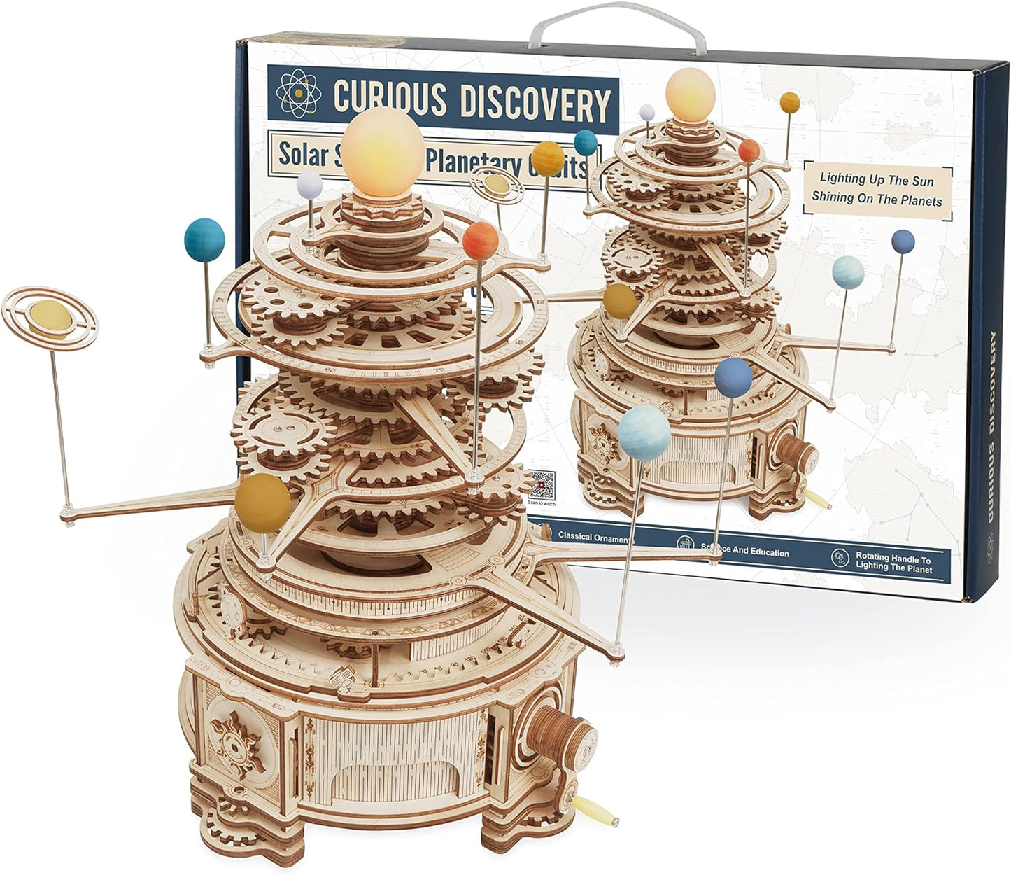 ROKR Mechanical Orrery ST001 3D Wooden Puzzle
