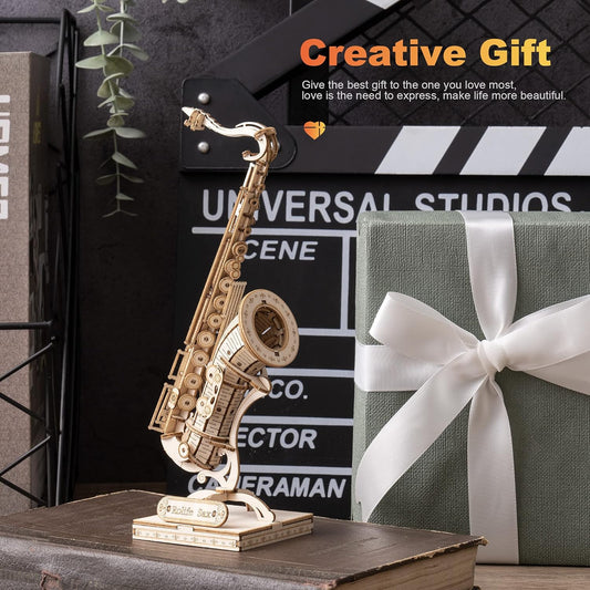 Rolife Saxophone 3D Wooden Puzzle TG309