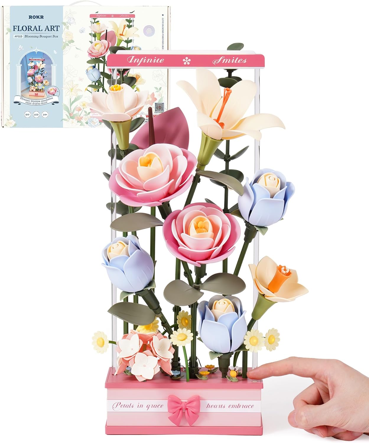 ROKR Blooming Bouquet Box DIY 3D Puzzle AF01D