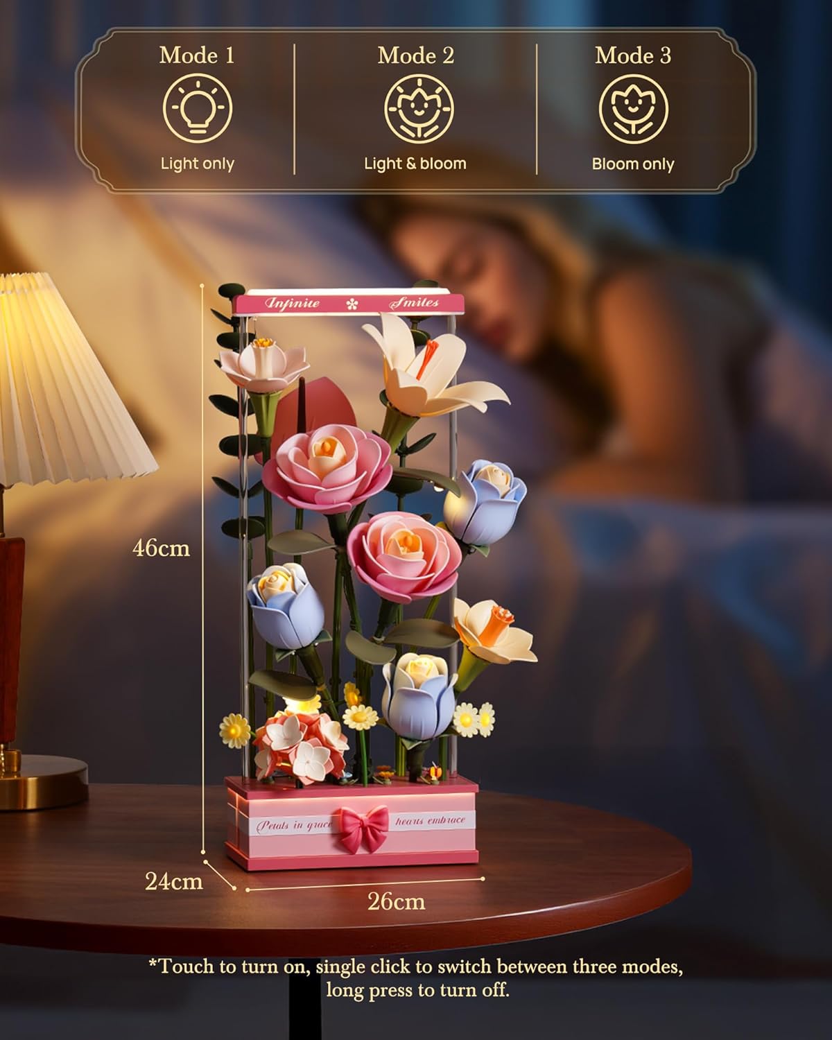 ROKR Blooming Bouquet Box DIY 3D Puzzle AF01D