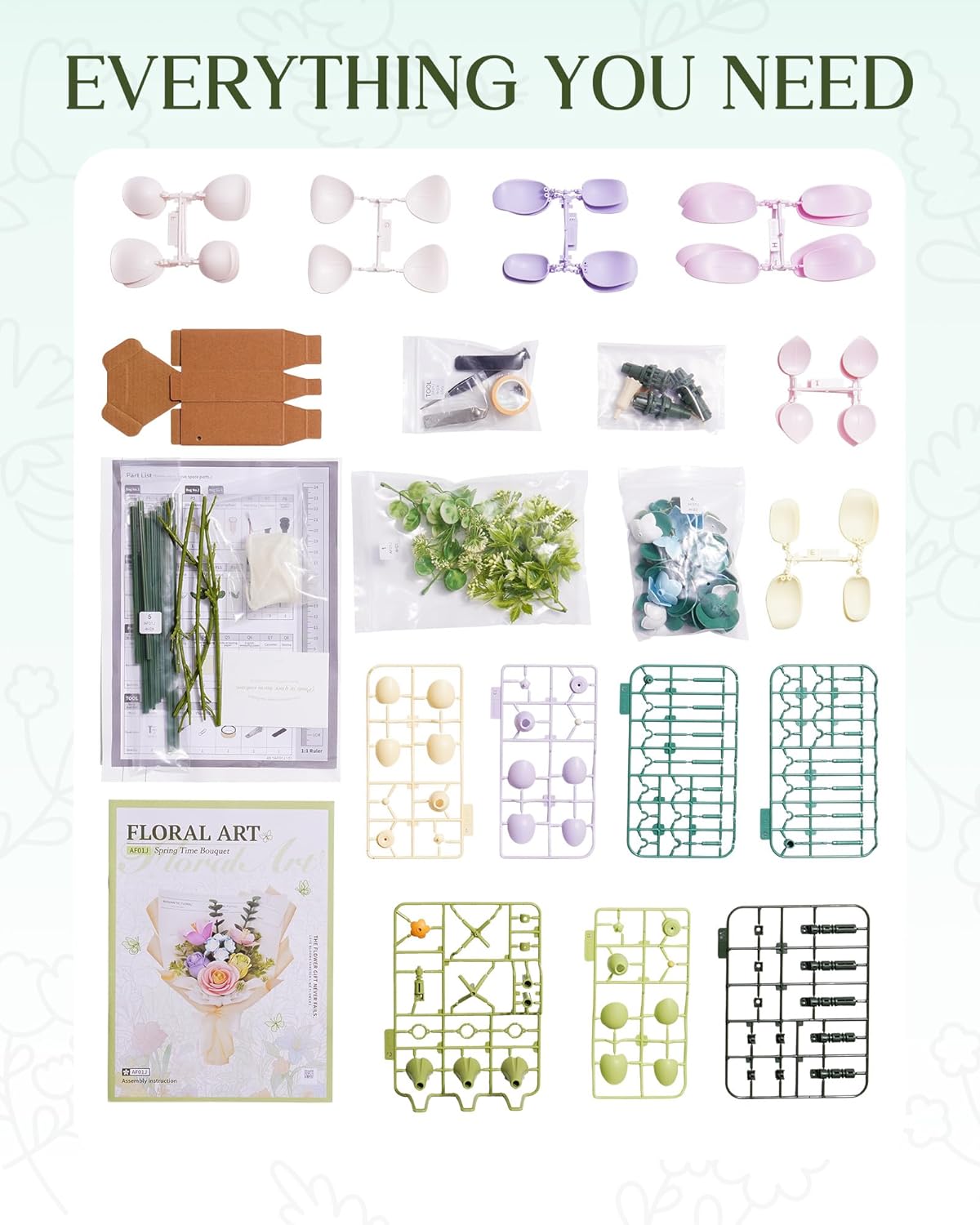 ROKR Spring Time Bouquet DIY 3D Puzzle AF01J
