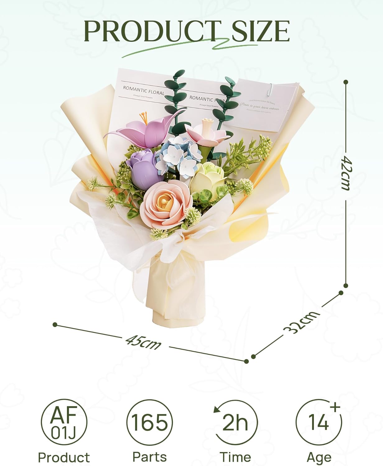 ROKR Spring Time Bouquet DIY 3D Puzzle AF01J