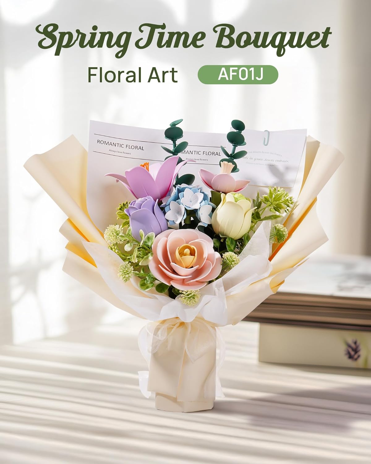 ROKR Spring Time Bouquet DIY 3D Puzzle AF01J