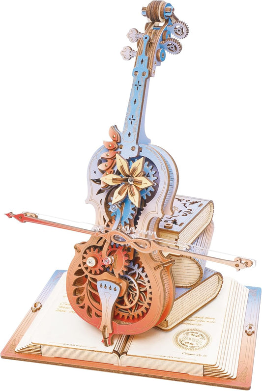 ROKR Symphony of Gorgeous Dreams Mechanical Music Box 3D Wooden Puzzle AMK63M