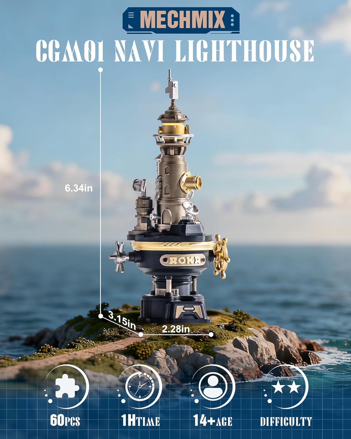 ROKR Navi Lighthouse Model CGM01