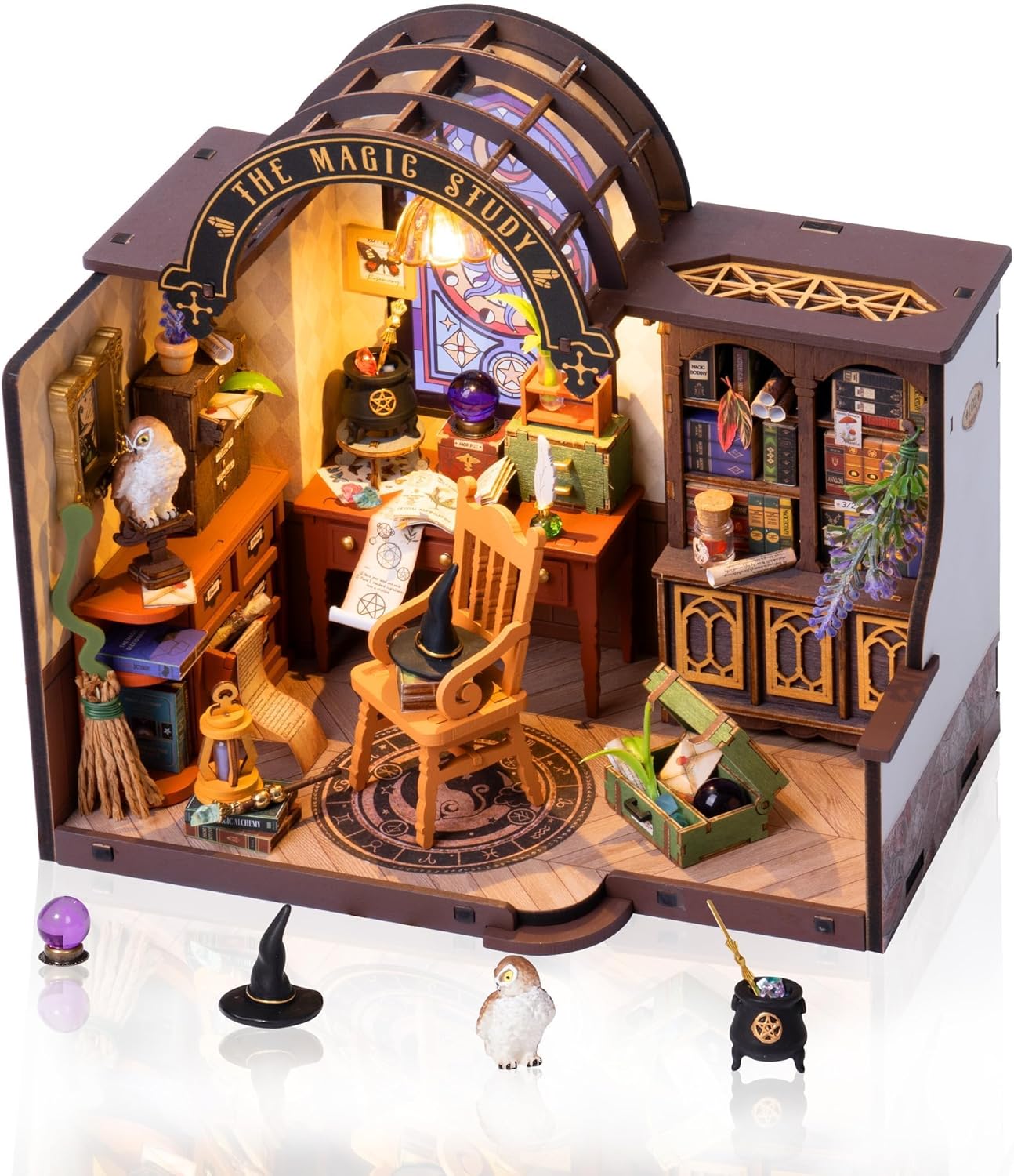 Rolife The Magic Study DIY Miniature House DG166