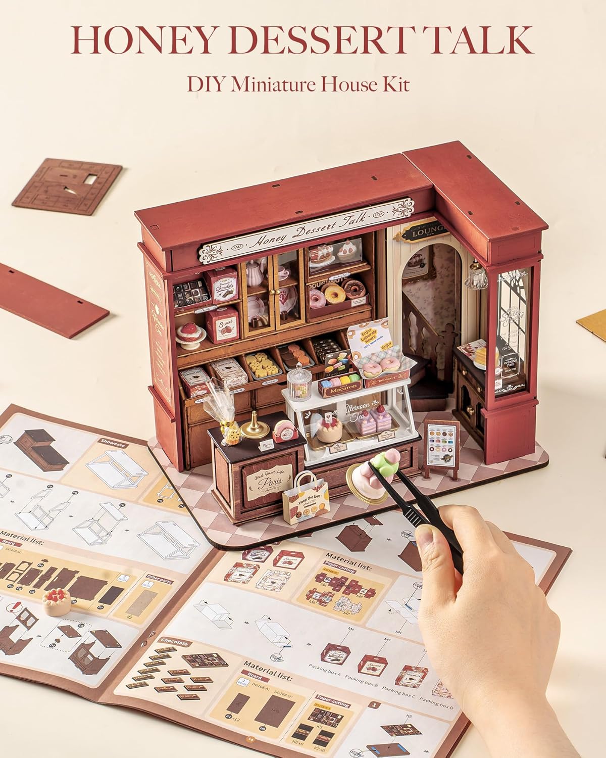 Rolife Honey Dessert Talk DIY Miniature House DG168