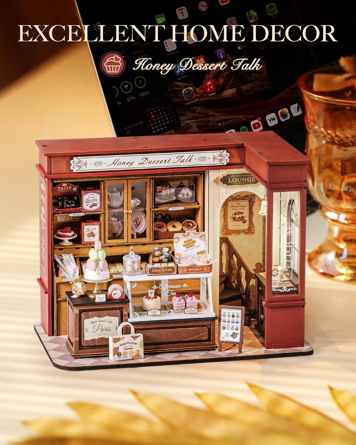 Rolife Honey Dessert Talk DIY Miniature House DG168