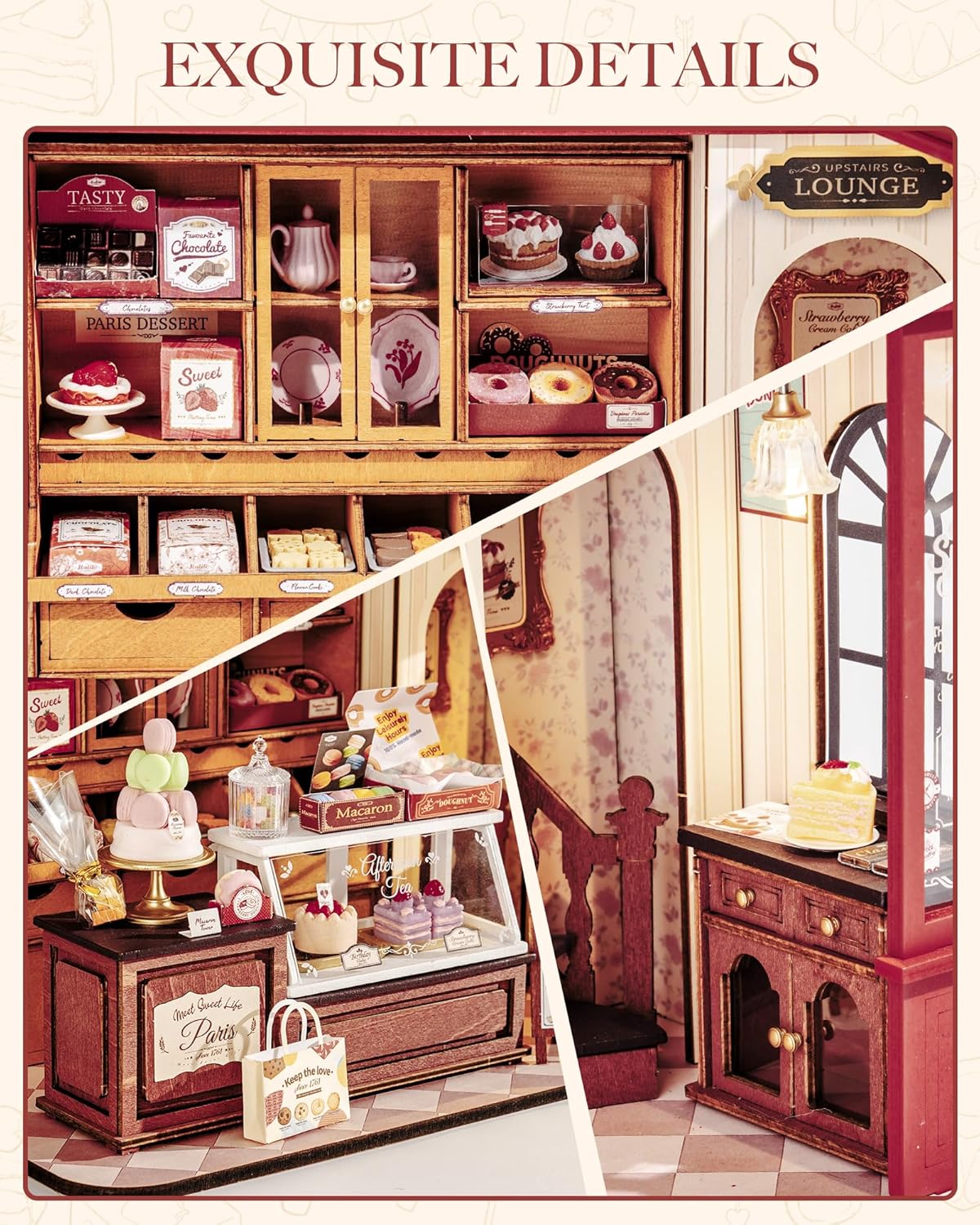 Rolife Honey Dessert Talk DIY Miniature House DG168