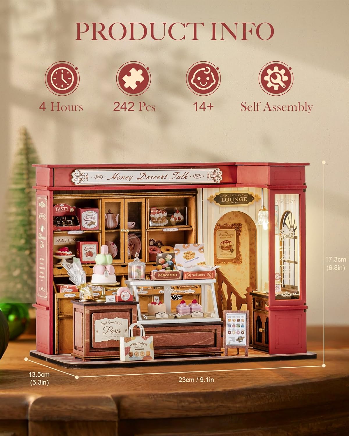 Rolife Honey Dessert Talk DIY Miniature House DG168