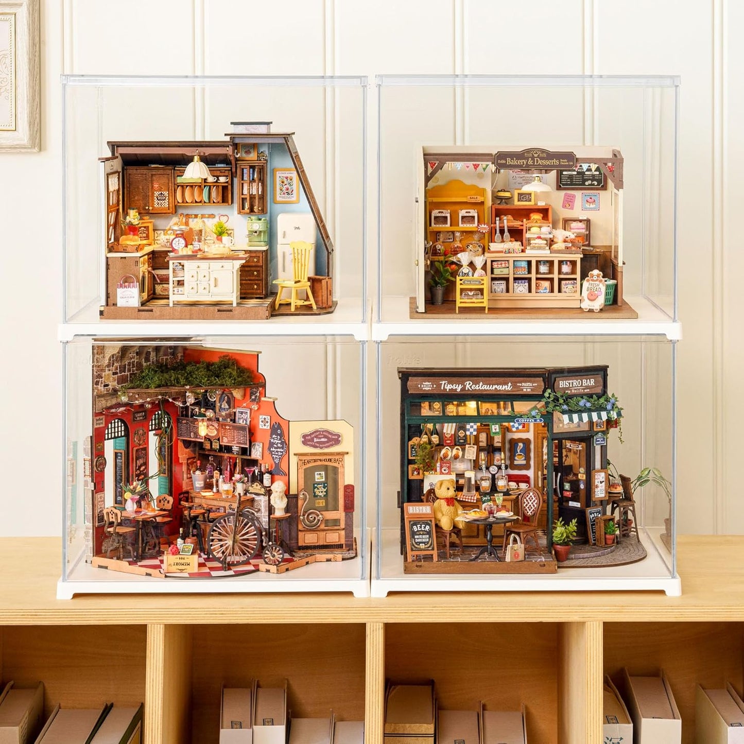 Rolife Baking Kitchen DIY Miniature House DG172