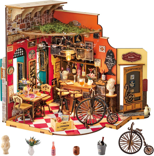 Rolife Cheers Bar & Dining DIY Miniature House DG173