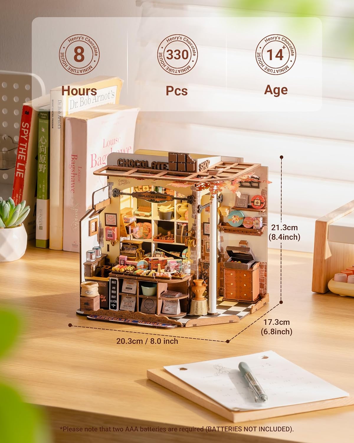 Rolife Henry’s Chocolate DIY Miniature House DG174