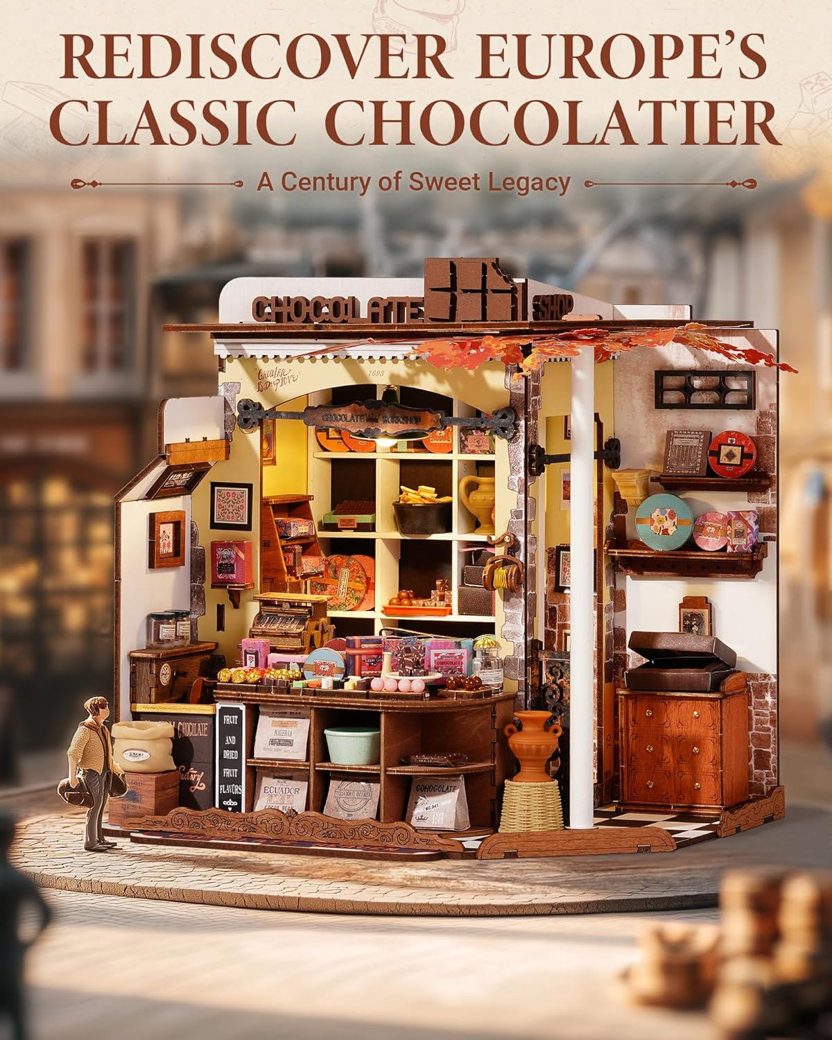 Rolife Henry’s Chocolate DIY Miniature House DG174