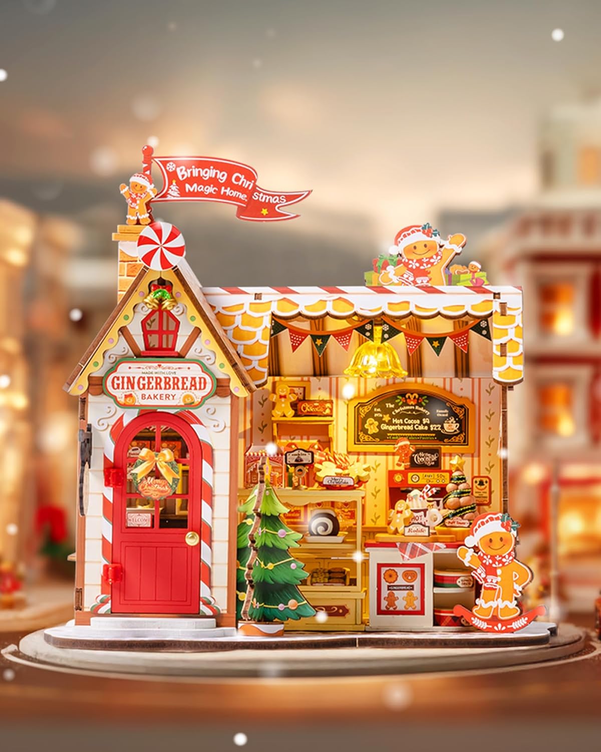 Rolife Gingerbread House DIY Miniature House DG176
