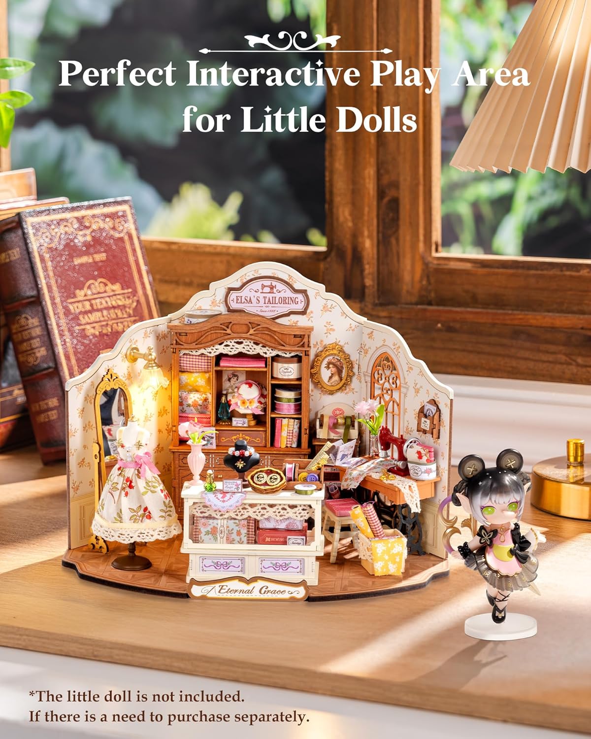 Rolife Elsa’s Tailoring DIY Miniature House DG178