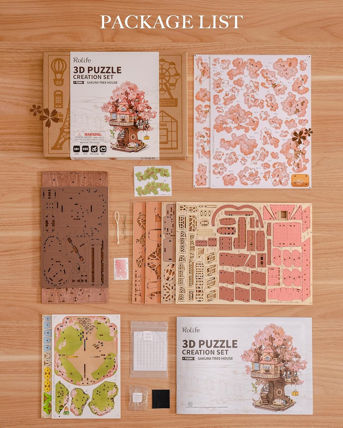 Rolife Fairytale Tree House DIY Miniature House DG179