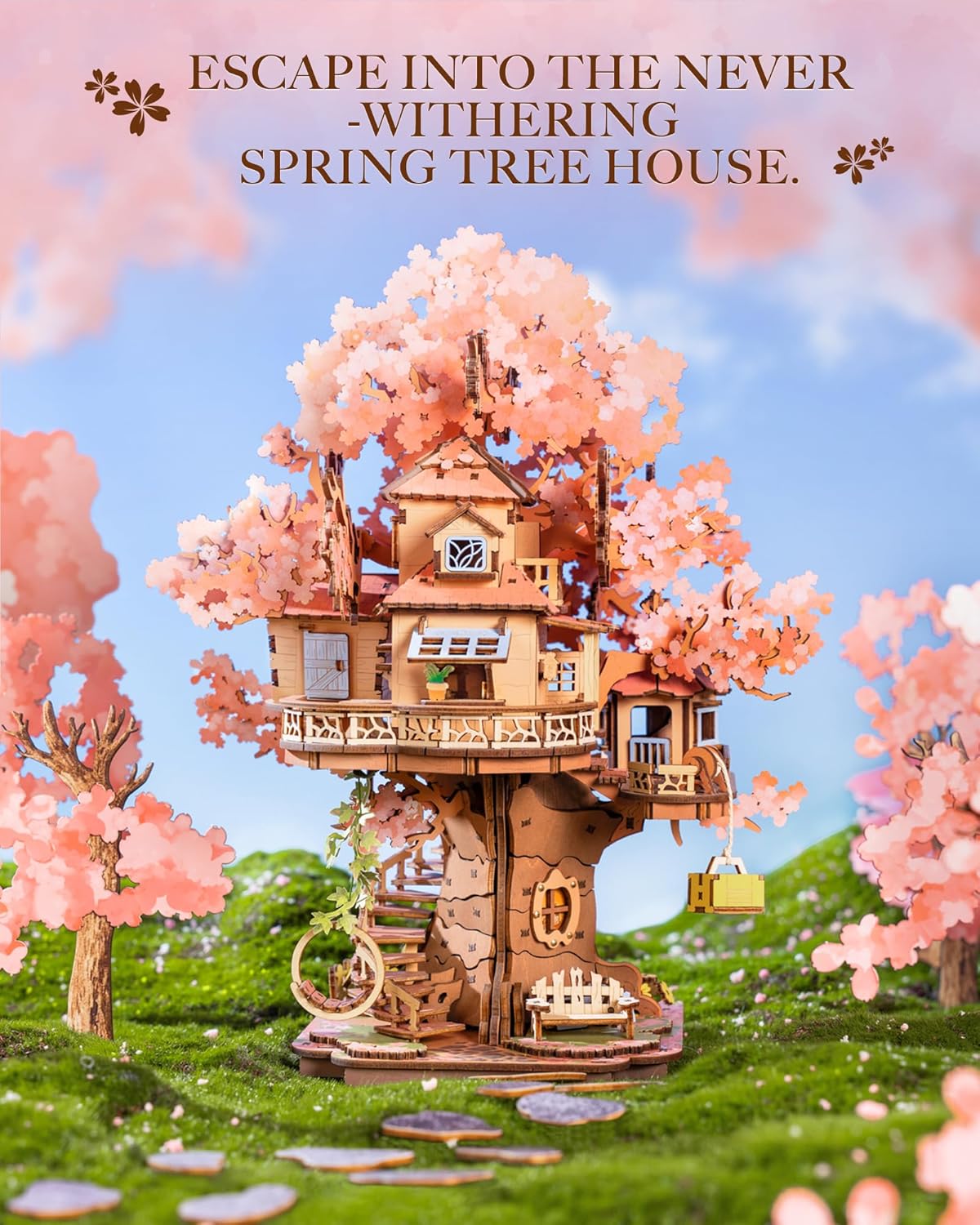 Rolife Fairytale Tree House DIY Miniature House DG179
