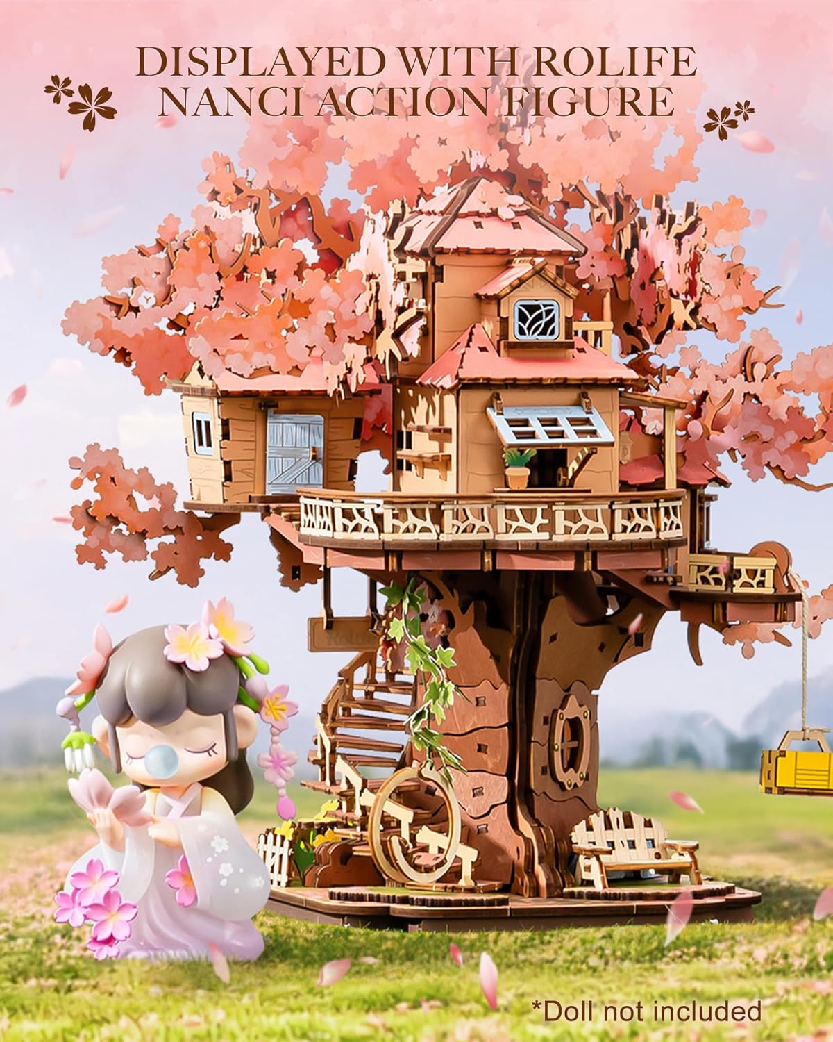 Rolife Fairytale Tree House DIY Miniature House DG179