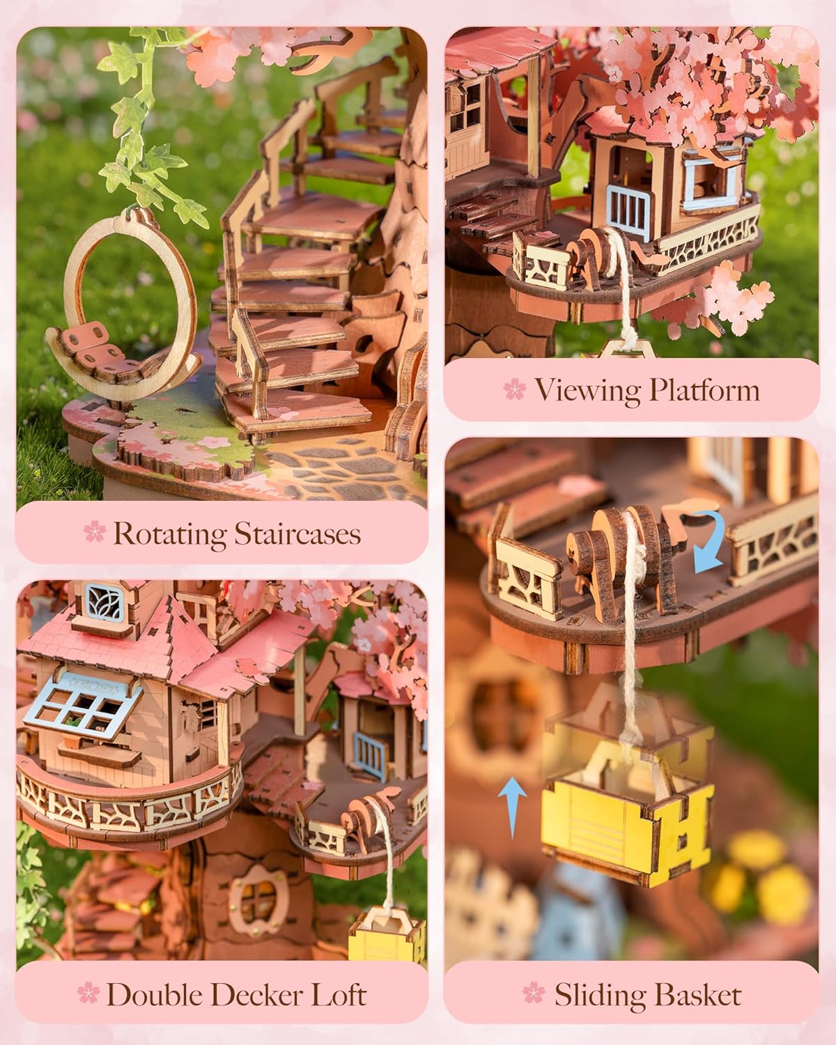 Rolife Fairytale Tree House DIY Miniature House DG179