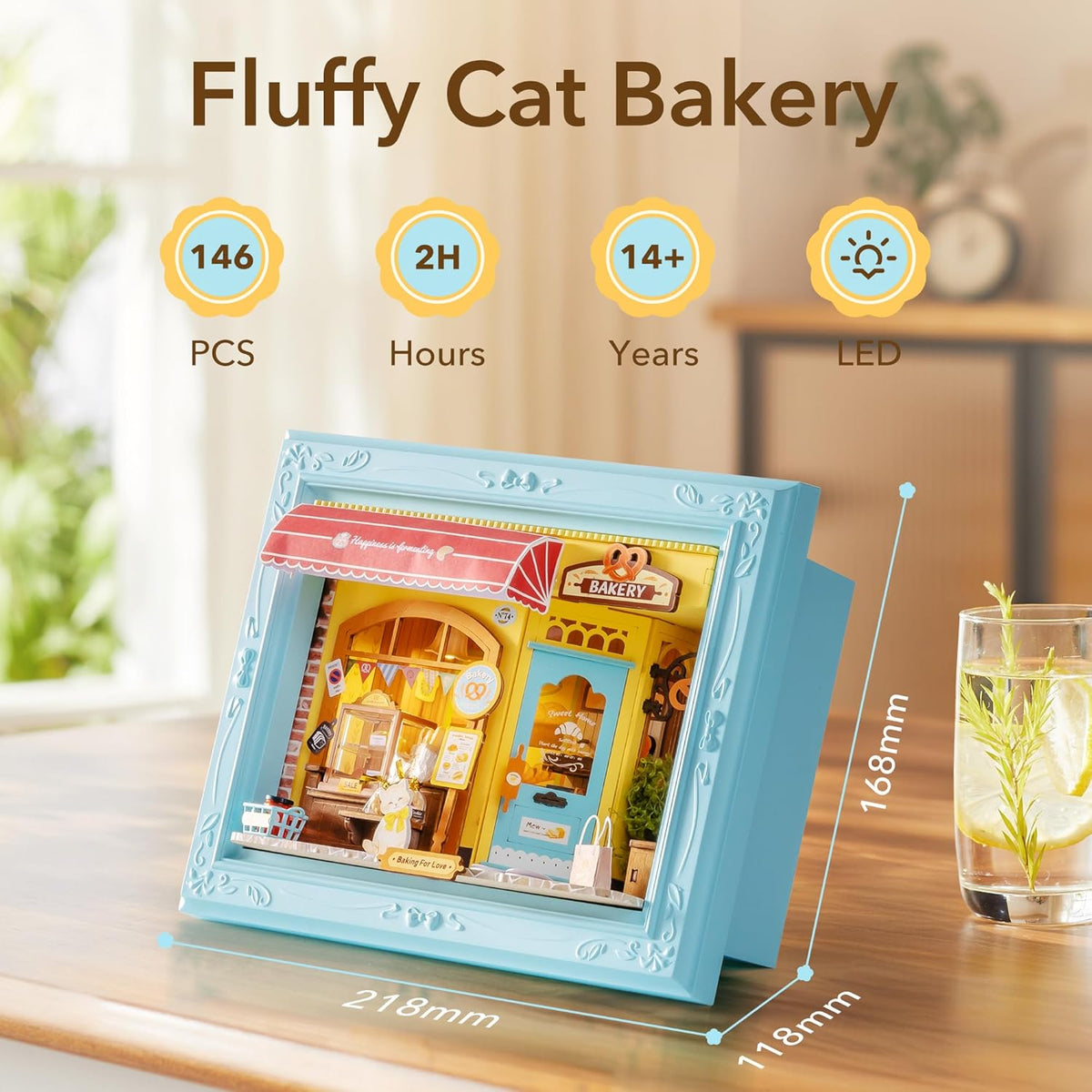 Rolife Fluffy Cat Bakery DP001