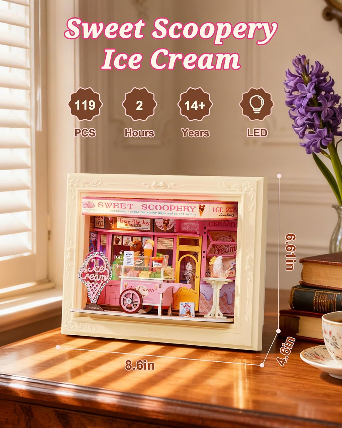 Rolife Sweet Scoopery Ice Cream DP002