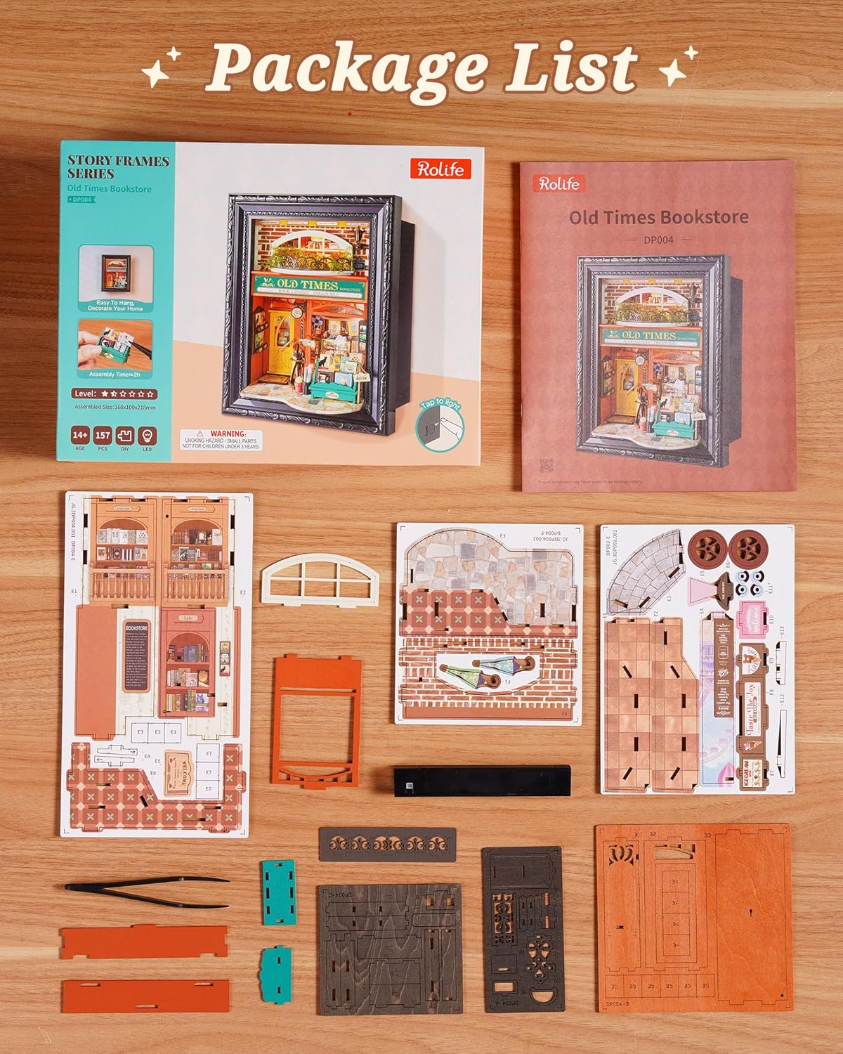 Rolife Old Times Bookstore DP004