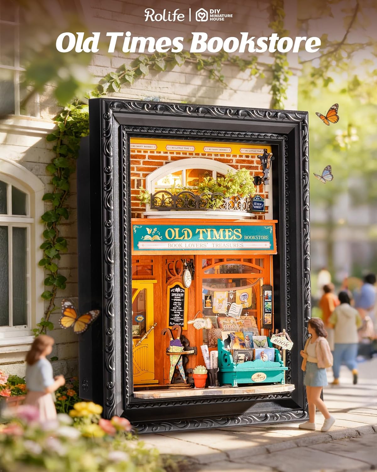 Rolife Old Times Bookstore DP004