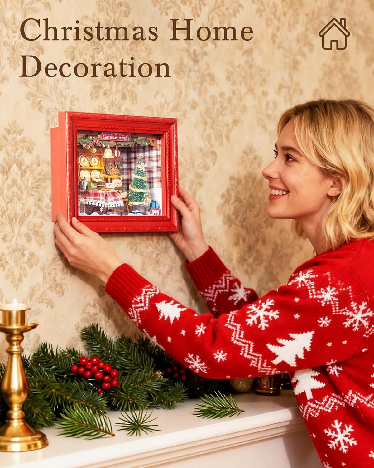 Rolife Christmas Eve Party DIY Picture Frame DP005