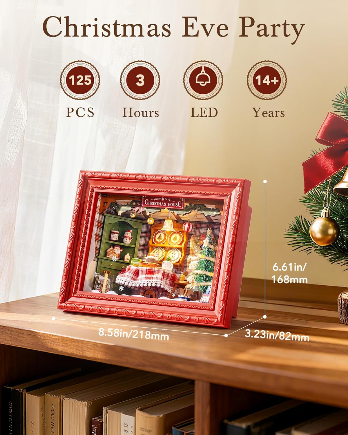 Rolife Christmas Eve Party DIY Picture Frame DP005