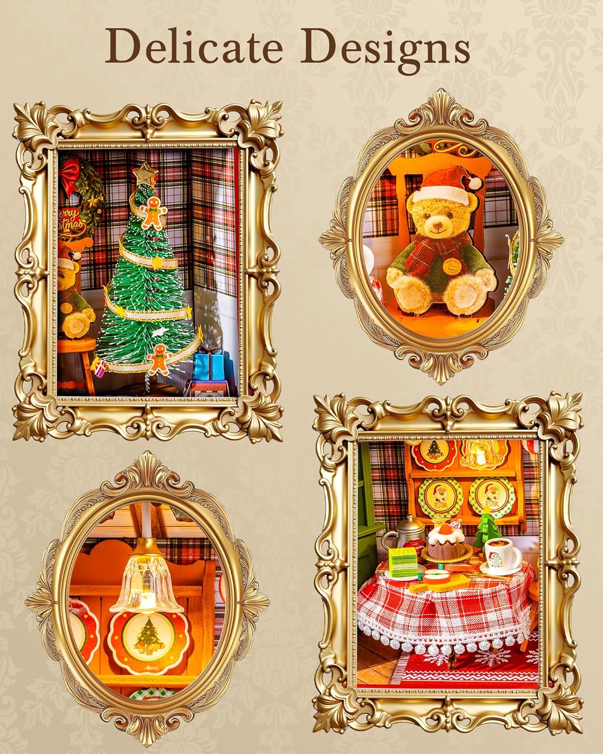 Rolife Christmas Eve Party DIY Picture Frame DP005