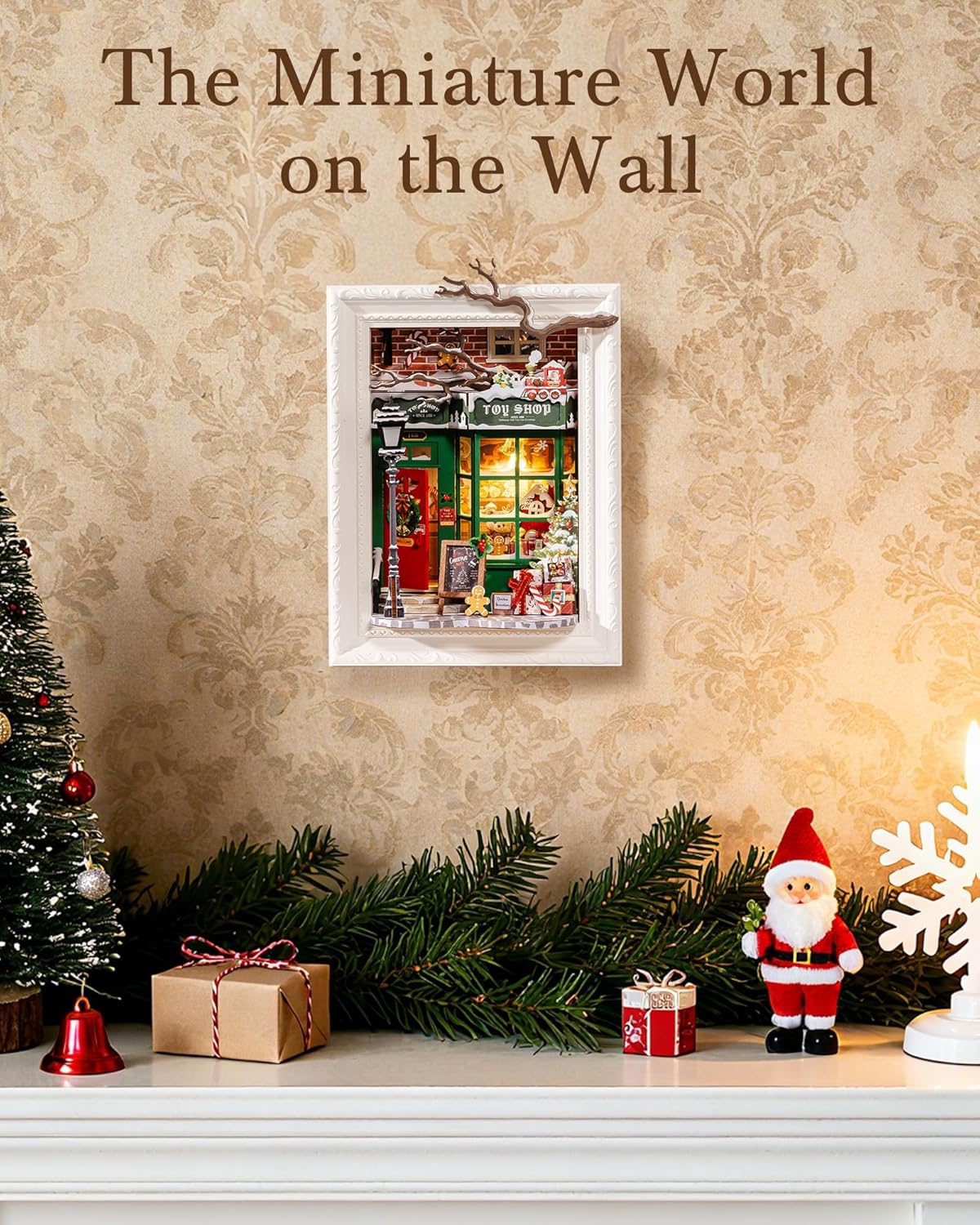 Rolife Santa’s Toy Shop DIY Picture Frame Kit DP006